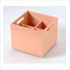 Caja de tablero marino chapado en haya L24 BOT