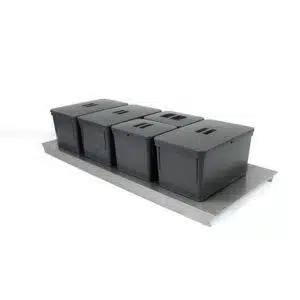 kit de cubos para reciclar