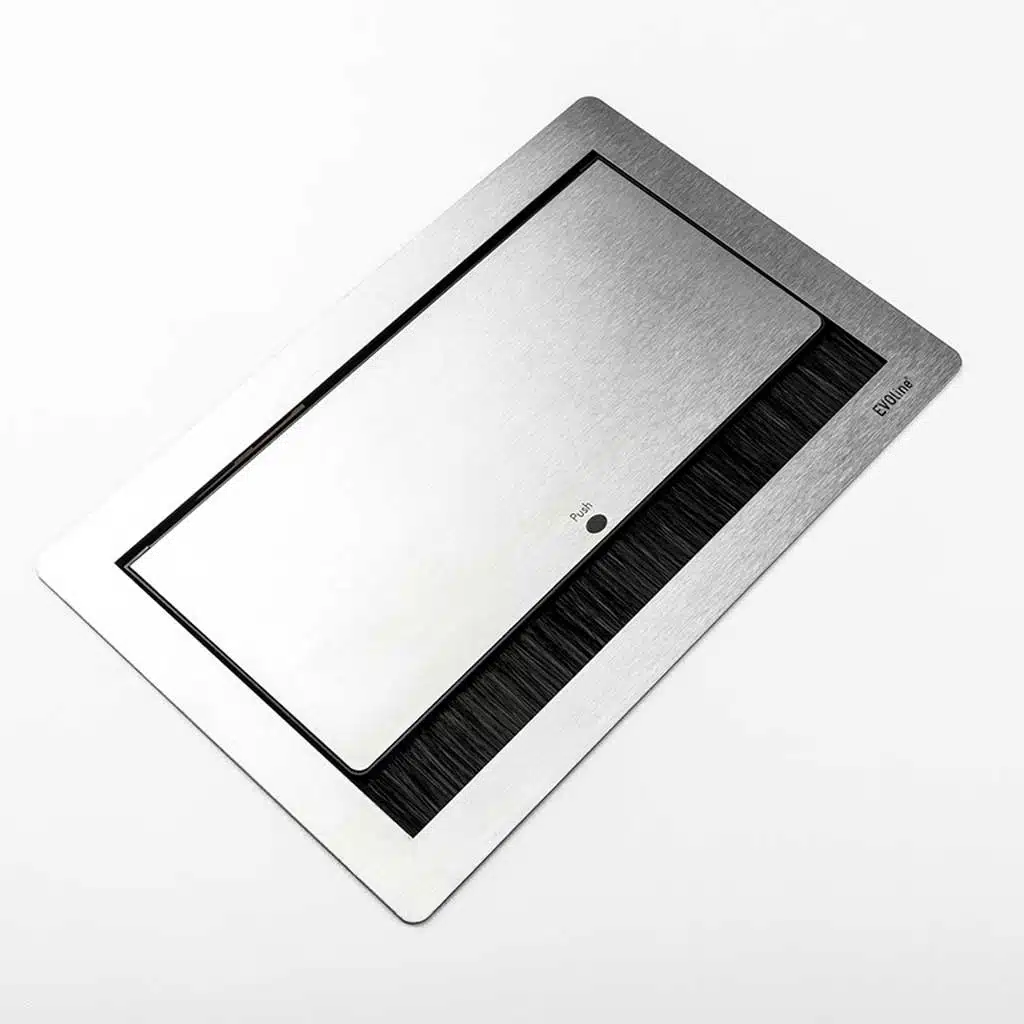 enchufe FlipTop Push inox