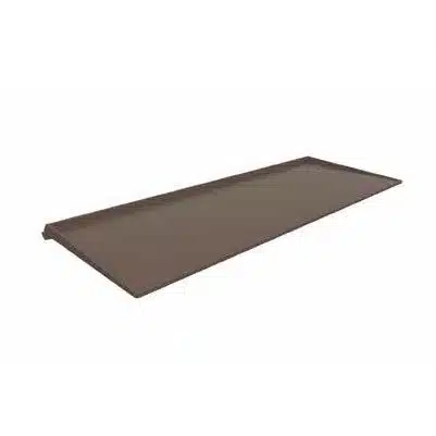 Estante de aluminio Triga en acabado negro