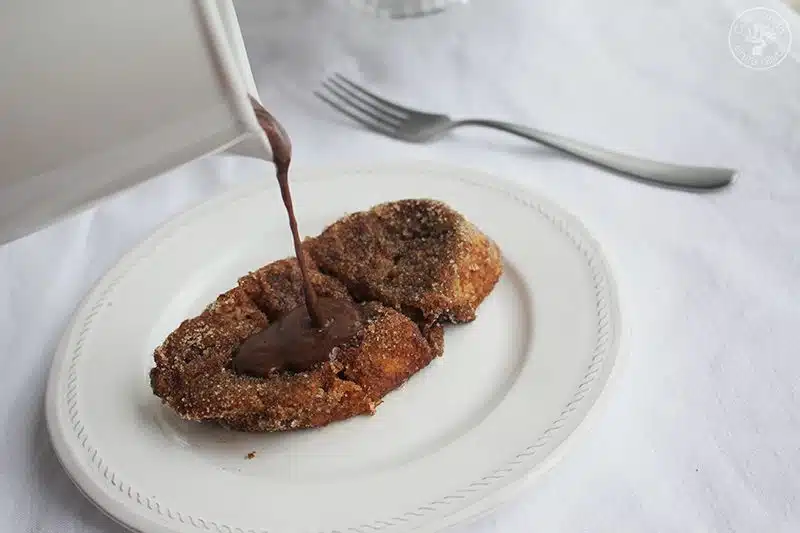 torrijas de chocolate
