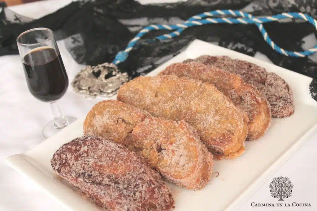 torrijas de vino dulce