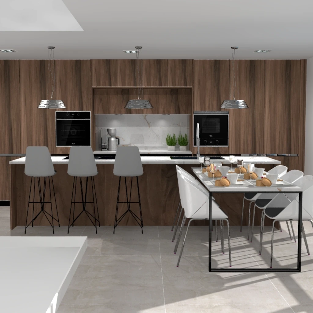 diseño cocina 3d