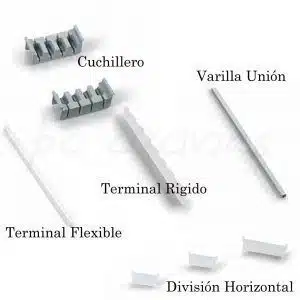 Accesorios cuberteros Fusión System