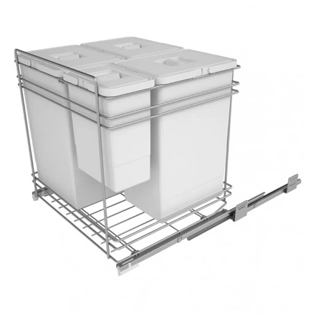 Cubos de basura doble instalación para mueble de cocina - Imagen 12