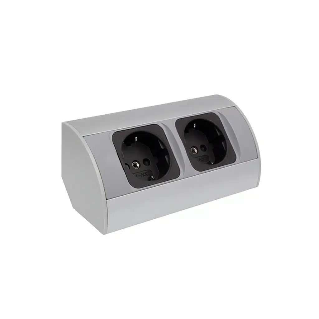 Enchufe Corner Box 2G
