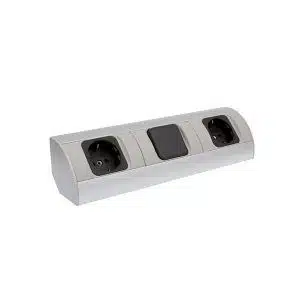 Enchufe Corner Box 2+1