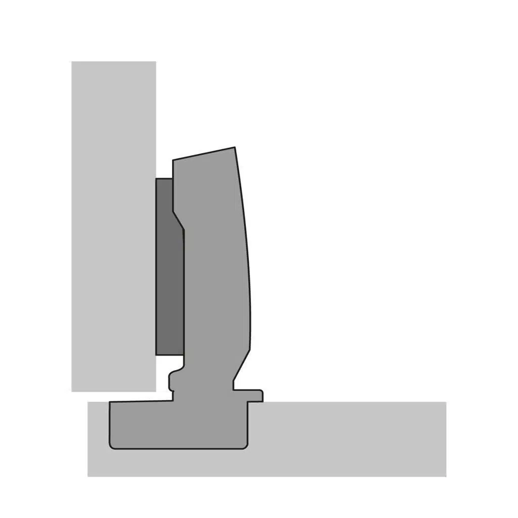 Bisagra Hettich sensys con freno 110 grados suave y silenciosa con base incluida - Imagen 4