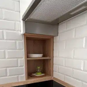 Protector para costados laterales de muebles de cocina en acero inoxidable (JUEGO)
