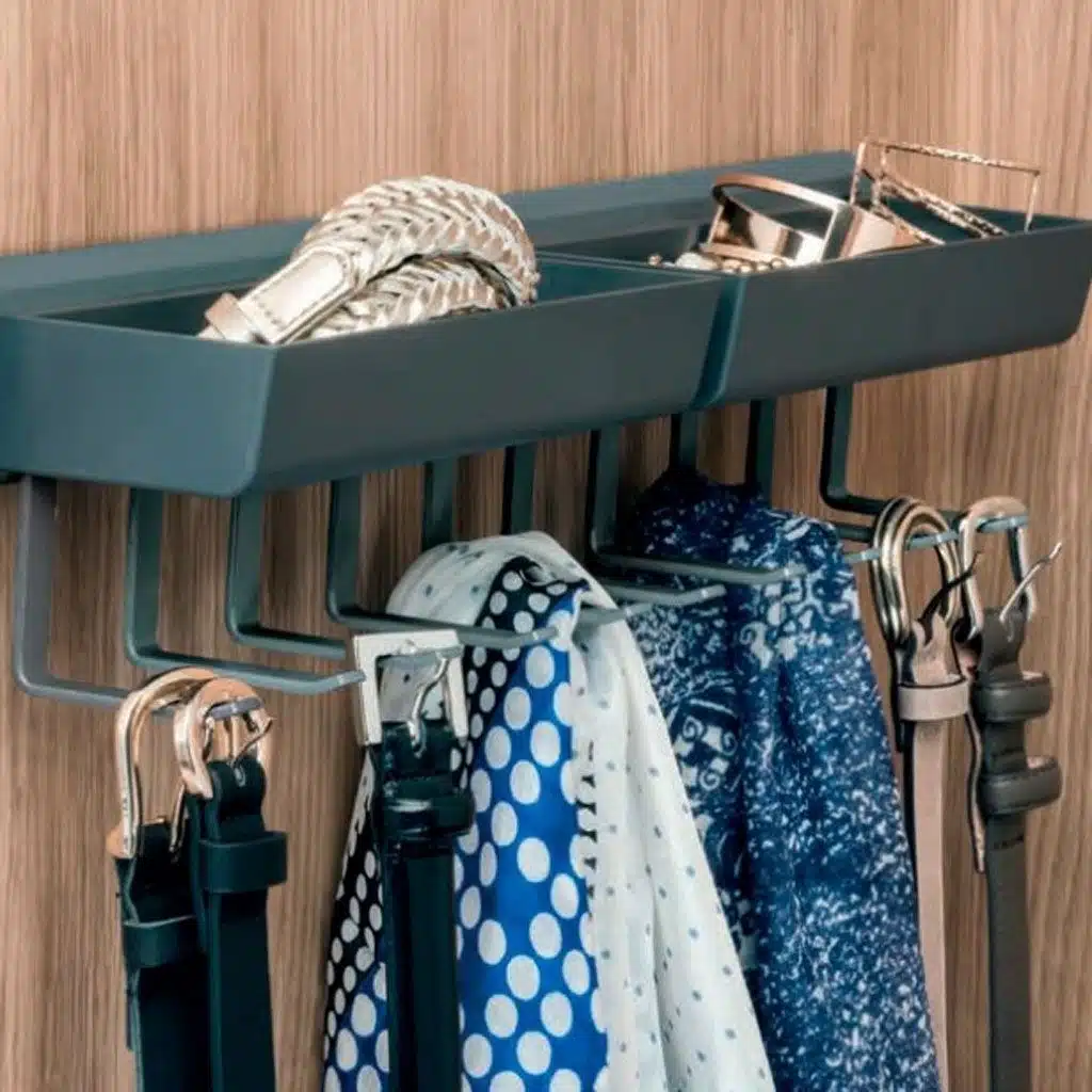 Estantería extraíble multiuso Pesolo para baños, armarios y productos de limpieza - Imagen 3